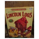 2 vintage sets of Lincoln Logs...