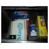 Metal filing cabinet with contents ...