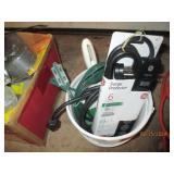 Box of miscellaneous electrical, ha...