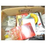 Box of miscellaneous electrical, ha...