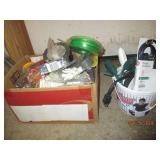 Box of miscellaneous electrical, ha...