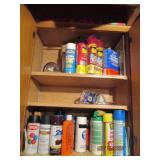 Contents of storage room left cupbo...