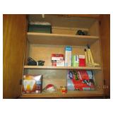 Contents of middle cupboards in sto...