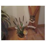 Artifical plants and decor...