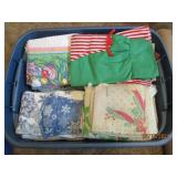 Towels and potholders for almost an...