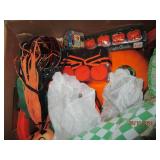 2 boxes of Halloween decor/items...