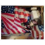 2 boxes of 4th of July decor...