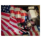2 boxes of 4th of July decor...