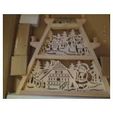 Norwegian tree shaped candleholder,...