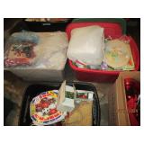 Massive lot of holiday items and decor including Christmas, Halloween, Easter and more. 9+ totes full. See photos