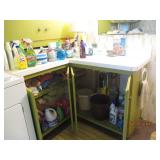 All content on countertop and in lo...