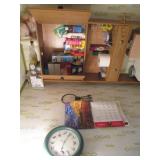 Over the toilet organizer with cont...