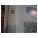 GE refrigerator and top section fre...