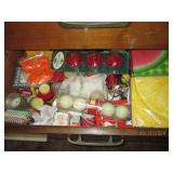 Content of lower drawers and cabine...