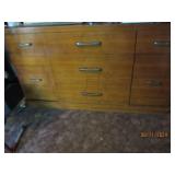 Vintage 5-drawer 2-door ladies dres...