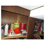 Content of Top mudroom storage shel...