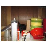 Content of Top mudroom storage shel...