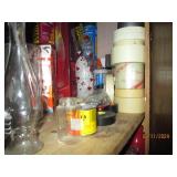 Content of Top mudroom storage shel...