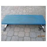 Do step up aerobic bench...