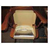 Vintage Wood 2-tier end table plus ...