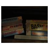 Variety of vintage multi-player boa...