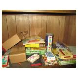 Variety of vintage card cames, Amer...