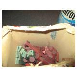 Vintage Wood Lincoln logs and tinke...