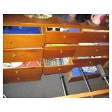 blank greeting cards, serving piece...