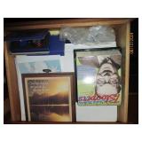 blank greeting cards, serving piece...