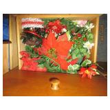 blank greeting cards, serving piece...