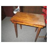Vintage Wood open shelf desk approx...