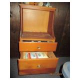 Uniquely designed vintage 2-drawer ...