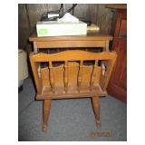 Vintage Wood dual purpose 2-tier en...