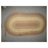 Pair of 26"×48" woven rugs...