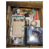 Contents of storage room cupboard drawers. See photos