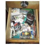 Contents of storage room cupboard drawers. See photos