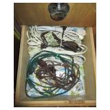 Contents of storage room cupboard drawers. See photos