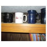 Contents on top of the cabinet and ...