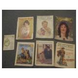 Antique and vintage ephemara. Women...