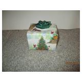 Mystery wrapped Christmas present. ...