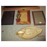 Home decor ceramic duck, bubble fra...