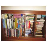 Contents of the top shelves in offi...