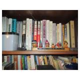 Contents of the top shelves in offi...