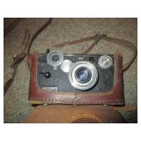 Argus vintage camera. Light brown c...