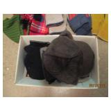 Variety of gloves, hats and scarfs...