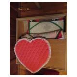 Drawer of holiday placemats and lin...