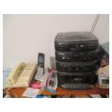 Contents of corner and wall decor a...