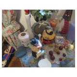 Small table and its contents...