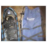 in-step optima snow shoes with pole...