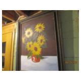 Flower picture 28" x 33"...